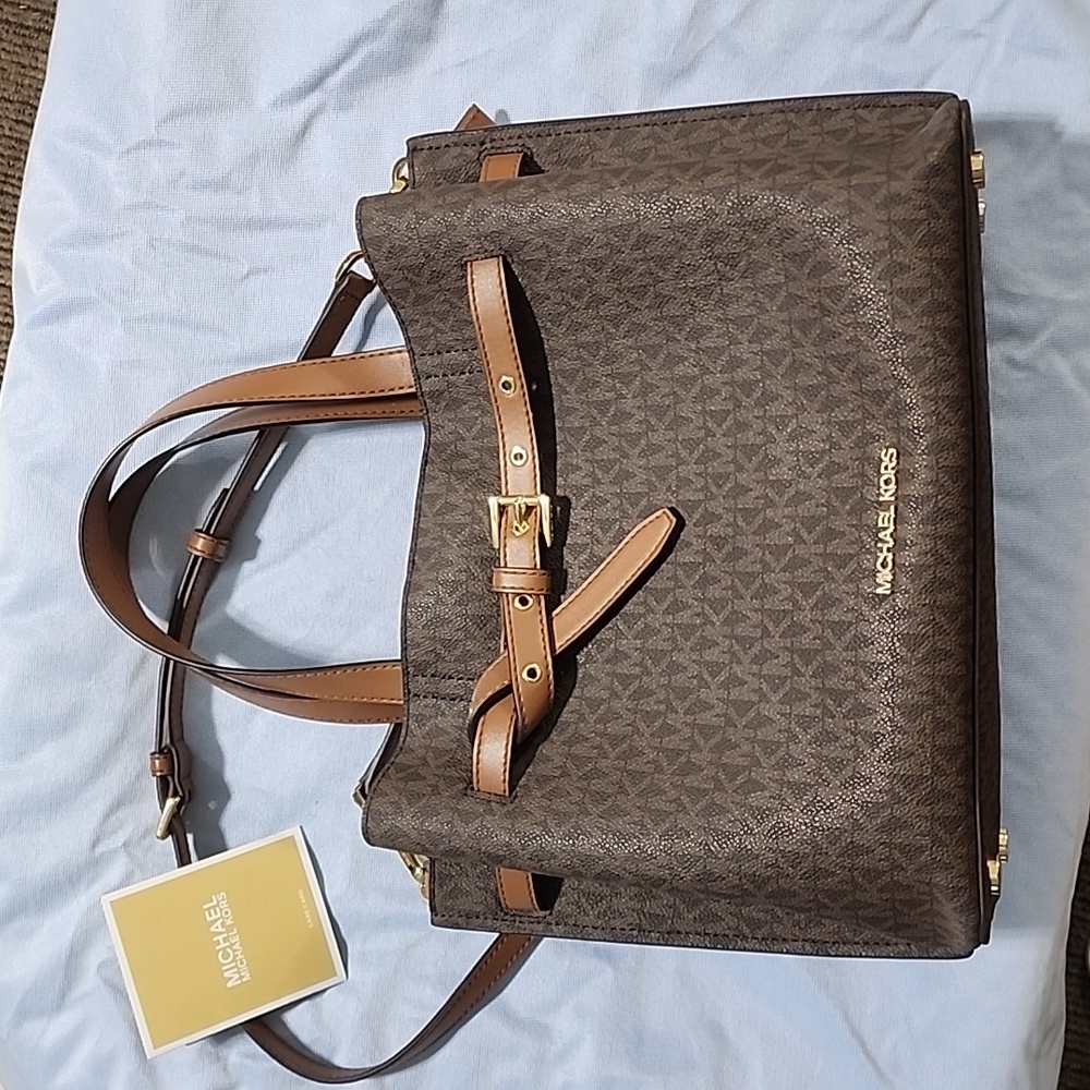Michael Kors Emilia Small Logo Satchel